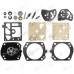 Kit reparatie carburator drujba Husqvarna 340, 345, 350, 346xp, 351, 353, 357, 359, 254, 257, 261, 262 Walbro - Complet (Usa)